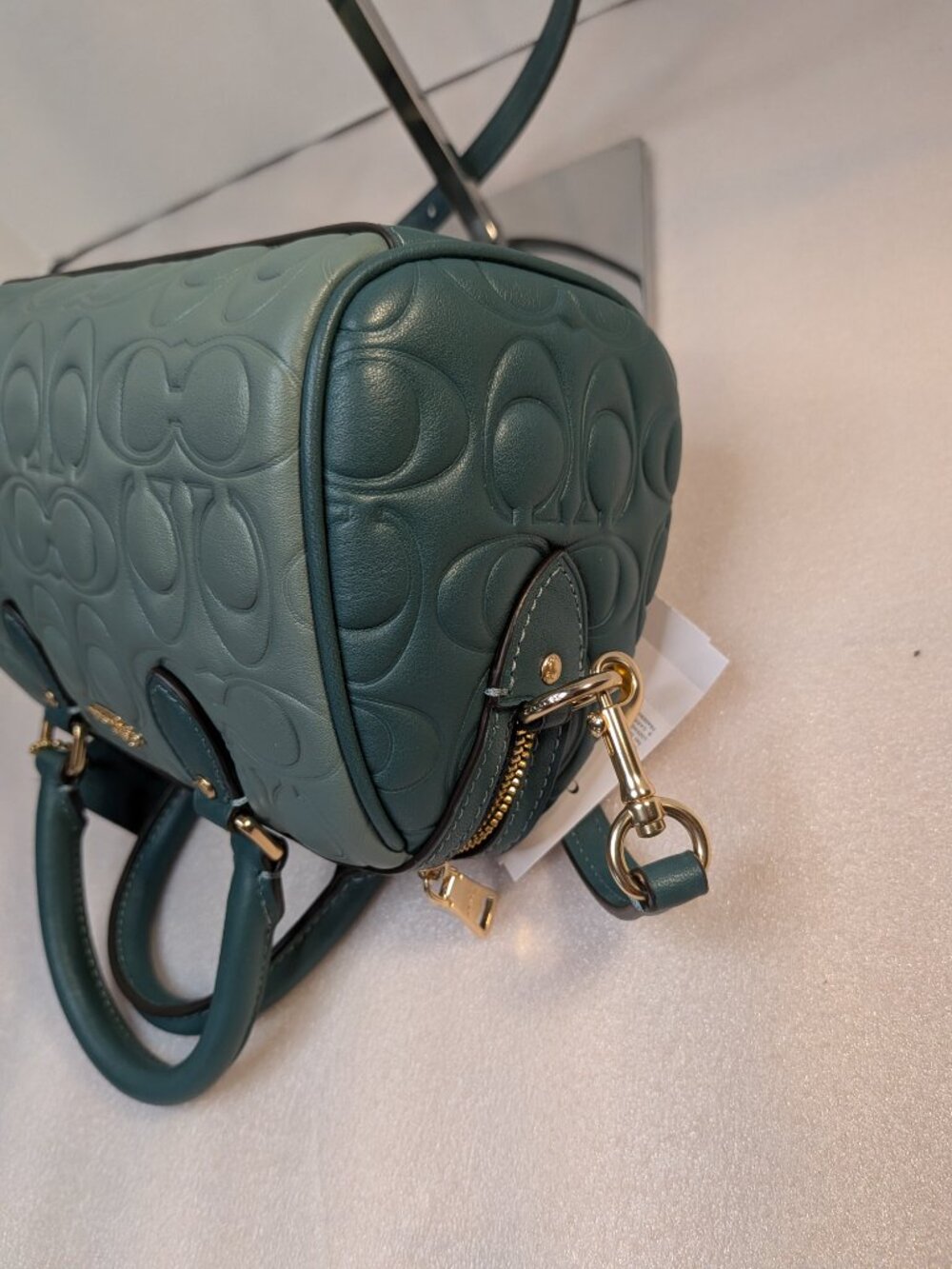 NWT Coach Mini Rowan Crossbody Bag In Blocked Signature Leather (CY744) - Picture 7 of 10